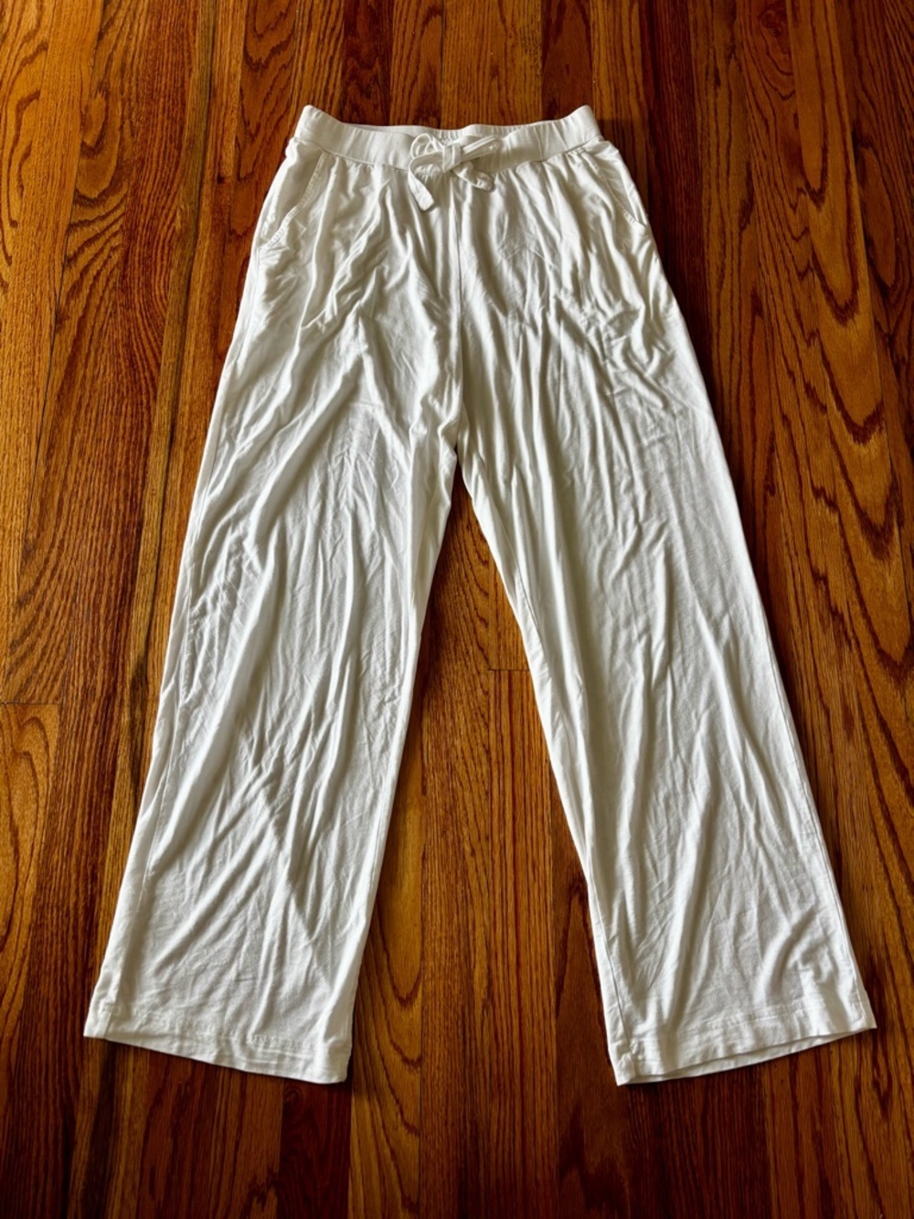 Women’s Cozy Earth Wide Leg Lounge Pants - White